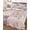 Light Pink, variant on Twin Quilt Bedding Set, Boho Spring Floral Reversible Summer Quilt 3 Pieces, Retro Flowers Plants Patchwork Grid Green Lightweight Bedspreads Coverlets with 2 Pillow Shams for All Seasons