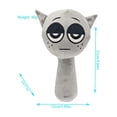 thumbnail image 2 of Juguetes De Peluche 2pz Lab.G, Blanco gris, 2 of 5