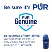 PUR 10-Cup Water Pitcher Filtration System, 10.2 W x 10.6 H x 6.8 L, Lime, PPT001L