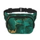 thumbnail image 1 of Disketp Green Gold Glitter Riñonera de Doble Capa, Bolsa de Cintura Ajustable para Viajes, Correr y Senderismo, Riñonera Ligera para Hombre y Mujer, 1 of 9