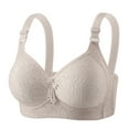thumbnail image 2 of Ashirexll Bras for Women No Underwire, Push Up Bra, Plus Size Seamless Bra Ice Silk Wireless Adjustable, 2 of 3