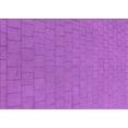 thumbnail image 1 of Ahgly Company Indoor Rectangle Patterned Bright Neon Pink Purple Area Rugs, 7' x 9', 1 of 6