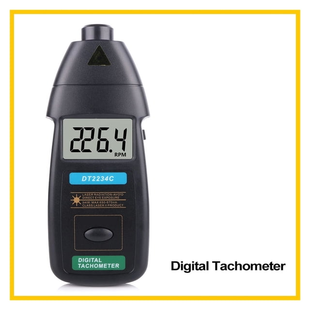 Digital Noncontact Tachometer RPM Meter Non-Contact 2.5RPM-99999RPM LCD Display Speed Meter DT2234C Tester Speed ,Adjustable