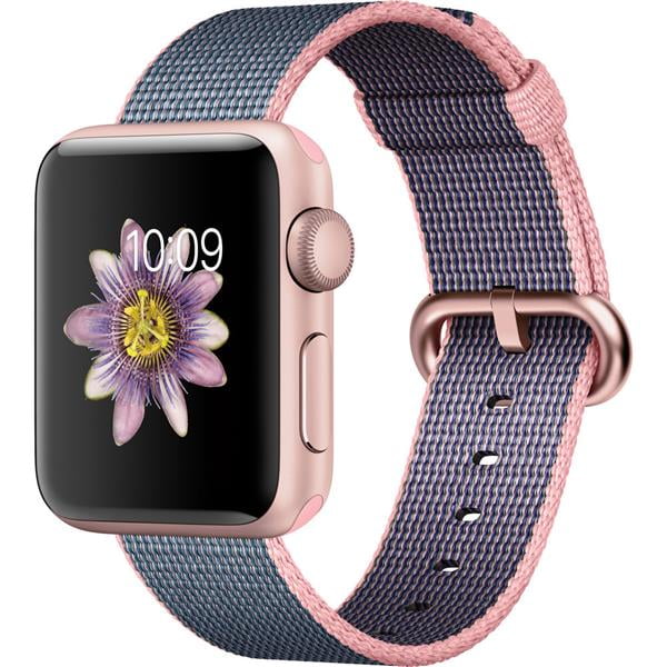 Apple Watch Series 2, 38mm Rose Gold Aluminum Case with Light Pink