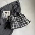 thumbnail image 4 of Bolso tipo cubo con estampado de leopardo y lazo para mujer, elegante, moderno, para ir al trabajo, versátil, informal, para el hombro, 4 of 5