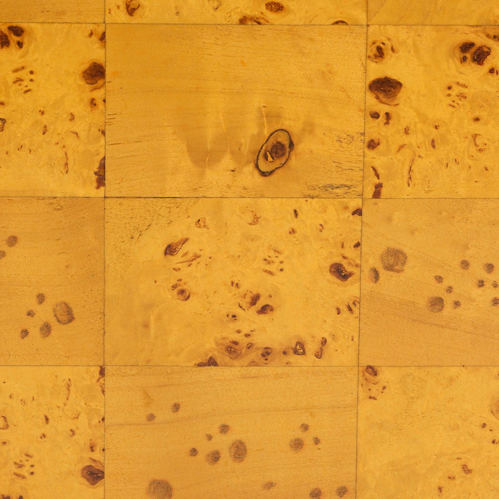bali & pari Huxley Modern End Table, Light Mappa Burl