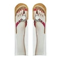thumbnail image 1 of 3D Pattern Sandals Print Running Women Personality Low Ankle Big Mens Dress Socks Extra Wide, 1 of 3