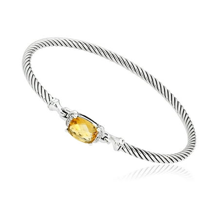 - David Yurman Petite Wheaton Cirtine & Diamonds Bracelet B11194DSSACIDIM