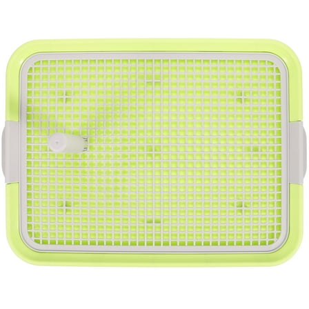 Soimiss Toilet For Dogs Two-layer Structure Light Green 1Pcs