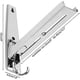 thumbnail image 2 of Wall-mounted stainless steel microwave oven holder with hooks and telescopic arms for microwave oven Folding, 2 of 5