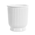 thumbnail image 1 of Self Watering Plant Pot Plastic Flower Pot with Water Reservoir Wick Ropes Modern Indoor Planter for Home Office Desktop, 1 of 8