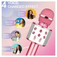 thumbnail image 7 of Karaoke Microphone for Kids, Toys for 3-12 Year Old Girls, Kids Microphone Girls Toys Bluetooth Microphone Birthday Gifts for 3 4 5 6 7 8 Years Old Girls Boys, 7 of 7