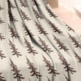 thumbnail image 3 of Brown Christmas Tree Pattern Blanket,Comfortable Soft Flannel Throw Blanket,All Season,Warm Lightweight Blankets for Sofa Bed Couch Living Room Chair,30"x40", 3 of 4