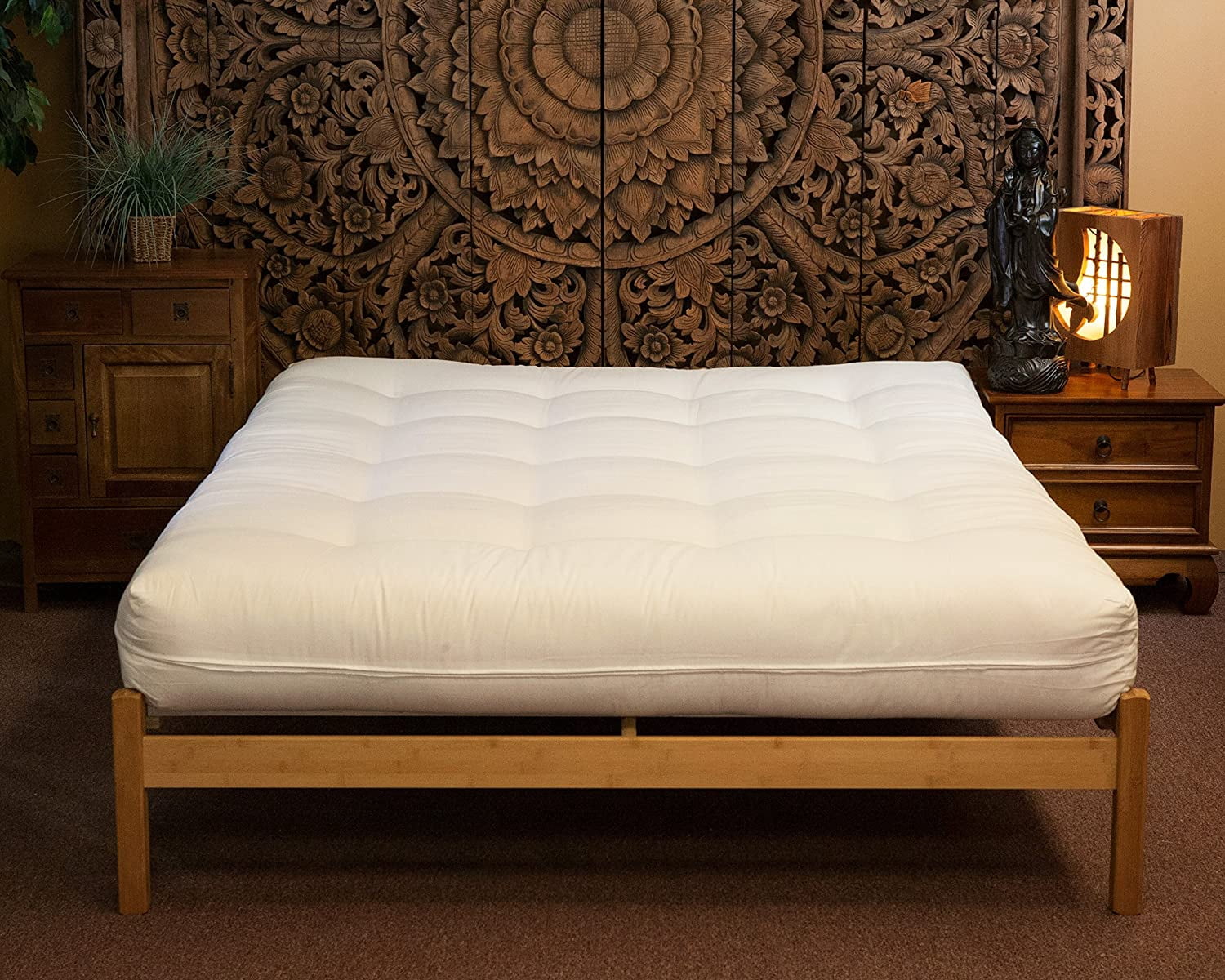 Naturally Sleeping CCF-23-CK California King Size Woolspring Supreme Mattress - Mattress Only