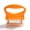 Orange, variant on Meat Tenderizer Tools with 48 Stainless Steel Blades – Tenderize in Seconds, Practical Kitchen Gadgets for Cooking