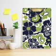thumbnail image 2 of FORMRS Acrylic Clipboard with Low Profile Clip Standard A4 Letter Size, 12.5" x 9", Retro Floral Pattern, 2 of 8