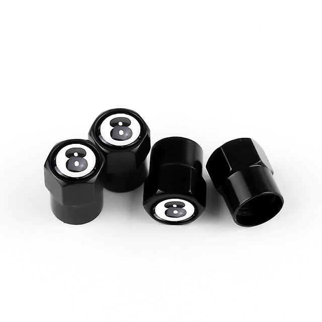 4pcs/set Tire Valve Stem Caps Aluminum Tire Valve Cap Universal Stem Covers For Cars Trucks Motorcycles Suvs And Bikes Universal