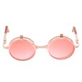 thumbnail image 1 of Lunettes Double Pliables 1/6 Blythe Dolls Verres Roses Cadre Doré, 1 of 7