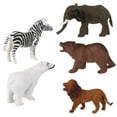 thumbnail image 4 of Tineasur 5Pcs Assorted Color Decorative Desktop Animal Models Hand Painted Lifelike Simulation, 4 of 6