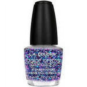 (2 pack) L.A. COLORS Color Craze Nail Polish, Fancy Pants, 0.44 fl oz