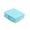 Blue, variant on Multicolor Clear Sticky Notes Storage Case with 200 Sheets Colorful Memo Pad Set and Quality Paper Plastic Materials