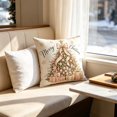 thumbnail image 6 of Vintage Pink Christmas Throw Pillow Cover, Decorative Holiday Cushion Case for Sofa Home Decor., 6 of 6