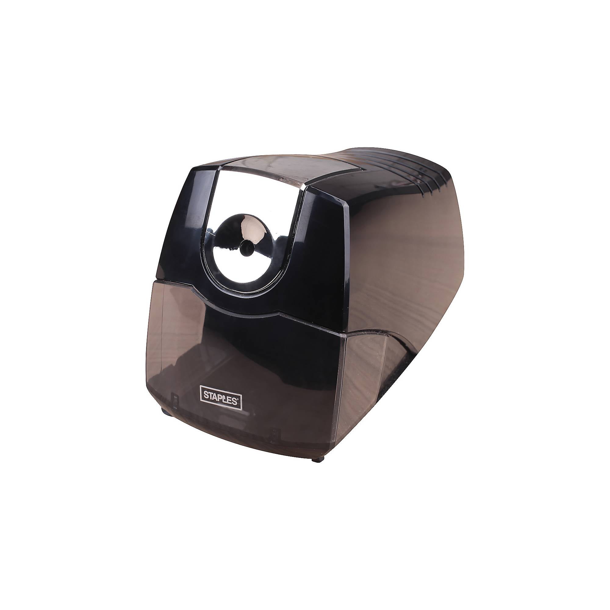 Staples Power Pencil Sharpener, Extreme Electric, HeavyDuty, Black