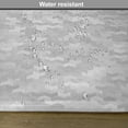 thumbnail image 6 of Ambesonne Modern Place Mats Set of 4, Game Like Pattern, Standard Size, White, 6 of 6