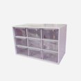 thumbnail image 1 of Caja de almacenamiento Jiugongge, venta al por mayor, cajón a prueba de polvo, escritorio, joyería, cosméticos, mesa de estudiante, estudio, dormitorio, 1 of 5