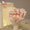 thumbnail image 2 of Ramo de flores Original de Hello Kitty, ramo de cumpleaños de Sanrio de dibujos animados Kawaii para regalo de novia, ramo de flores bonito, regalo para niñas, 2 of 4