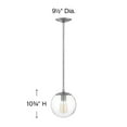 thumbnail image 7 of One Light Pendant In Mid-Century Modern-Scandinavian Style 9.5 Inches Wide By 10.75 Inches High-Heritage Brass Finish-Clear Glass Color Hinkley, 7 of 7