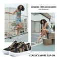 thumbnail image 6 of JENN ARDOR Women Wedge Sneakers Hidden Platform Canvas Shoes Fashion Zipper Flats Comfort Walking Tennis Shoes Lightweight, 6 of 8