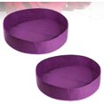 thumbnail image 3 of 2 piezas de cama de jardín elevada SSuperp bolsa de cultivo redonda para plantas morado, 3 of 5