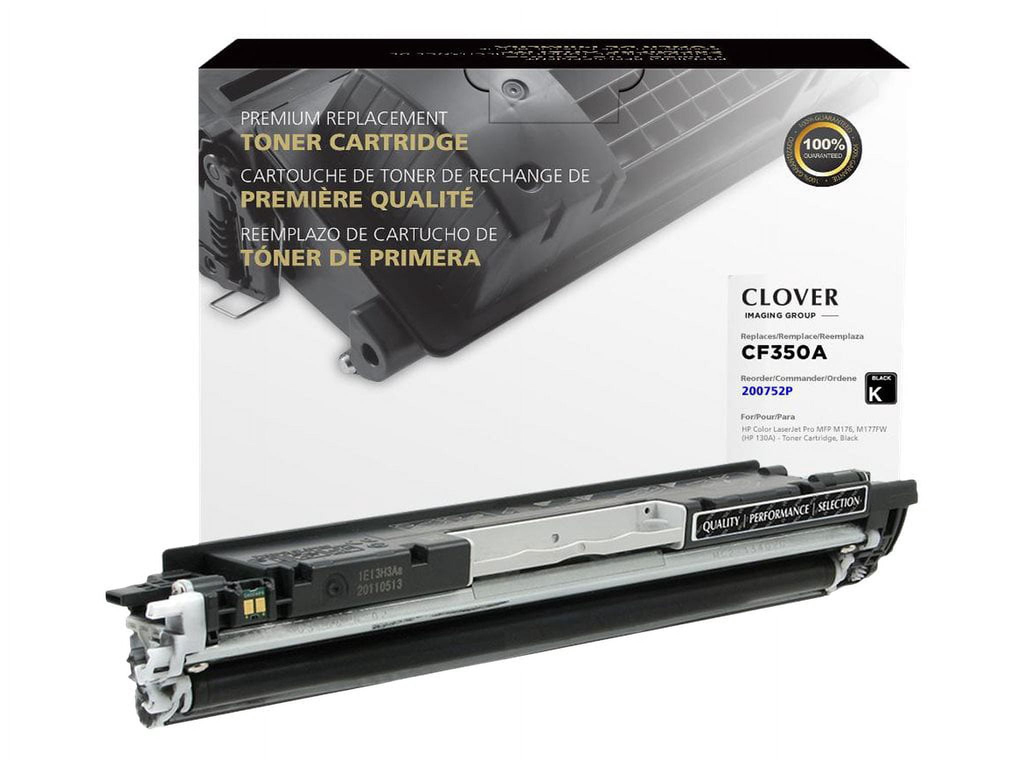 Remanufactured Clover Imaging Black Toner Cartridge for CF350A ( 130A)