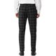 thumbnail image 3 of Pantalones de vestir de cuadros ajustados para hombre Inspire Chic con bolsillos 40 negros, 3 of 7