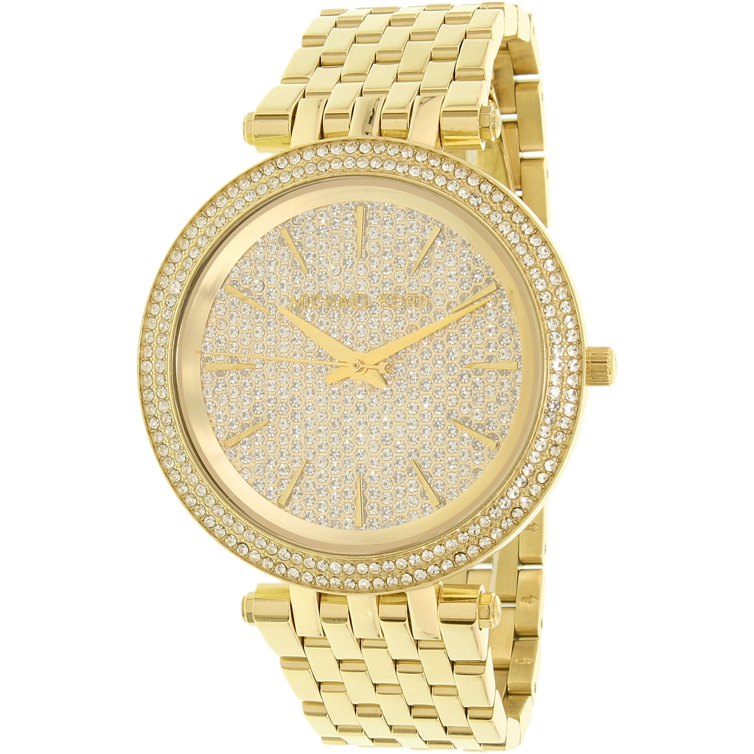 Michael Kors Women's Darci MK3438 Gold Stainless-Steel Quartz Watch ...