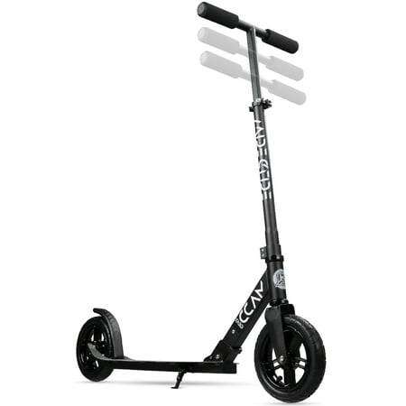 Madd Gear Kruzer 150mm &ndash; Green/Black - Suits Ages 5+ - Max Rider Weight 220lbs - Folding And Height Adjustable Commuter Scooter &ndash; 3 Year Manufacturer&rsquo;s Warranty &ndash; Leading Action Sports Brand!