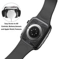 thumbnail image 5 of [2 Pack] for Apple Watch Case Series 10 (2024) 46mm, Full-Body Soft TPU Screen Protector Case, Ultra-Thin Protective Cover, All-Around Shockproof Guard (46mm, Transparent), 5 of 6