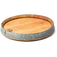 thumbnail image 3 of Wine Barrel Tête de Tonneau de Vin Lazy Susan creations, 3 of 4