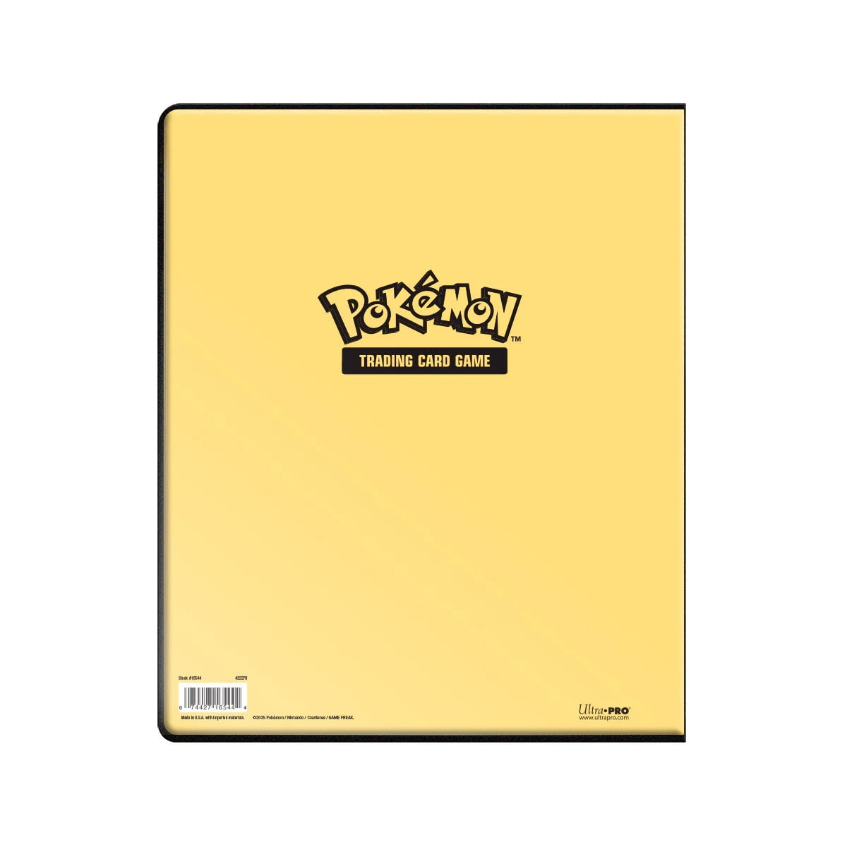 Ultra PRO Pikachu 9-Pocket Portfolio for Pokémon