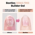thumbnail image 2 of Builder Gel Nails Kit Beetles HEMA Free with UV LED Lamp, 2 of 7