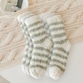thumbnail image 3 of Uooqdmx Crew Socks for Women, Sleeping Socks, Slipper Socks for Women, Warm Socks for Women Winter, Thermal Socks for Women, Army Green One Size, 3 of 3