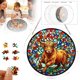 thumbnail image 3 of Rompecabezas decorativo atrapasoles acrílicos | Arte para ventanas con atrapaluz DIY | Atrapasueños coloridos para la decoración del hogar, 3 of 9