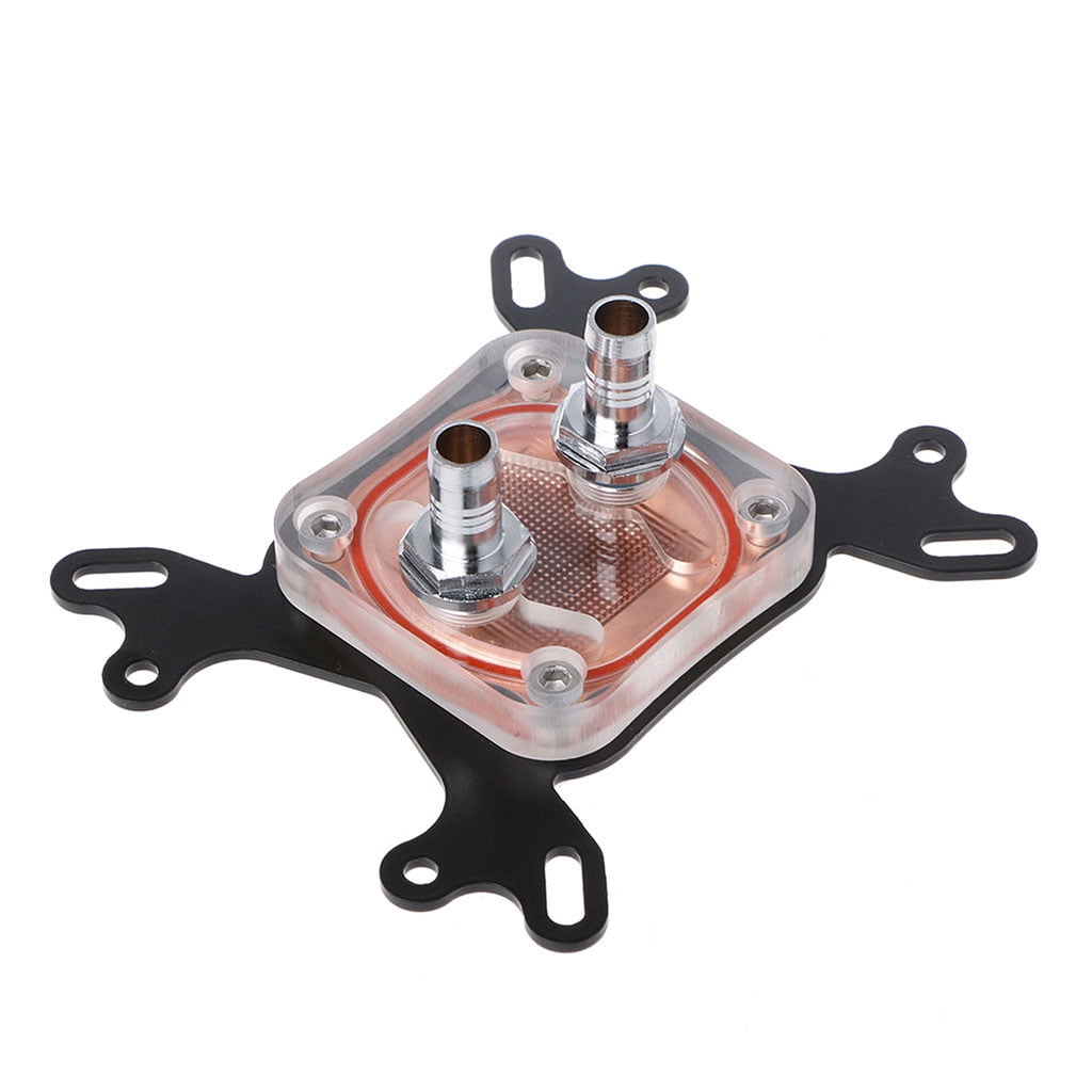 WINDLAND Computer CPU Water Cooler 50mm Transparent Cover Cooling Block For AMD for Intel