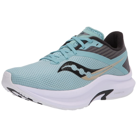 Saucony Men's Axon Road Running Shoe, Tide/Black, 15