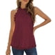 thumbnail image 2 of Camisetas sin mangas de encaje, camisetas sin mangas de encaje, camisetas sin mangas con cuello halter para mujer, blusa para mujer, probada profesionalmente, 2 of 6