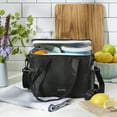 thumbnail image 3 of Vera Bradley Women's Ripstop Lunch Cooler Lunar Gray, 3 of 3