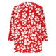 thumbnail image 4 of Tejiojio 3/4 Length Seelve Shirts for Women Casual Printed Crewneck Blouse Loose Fit Summer Top, 4 of 5