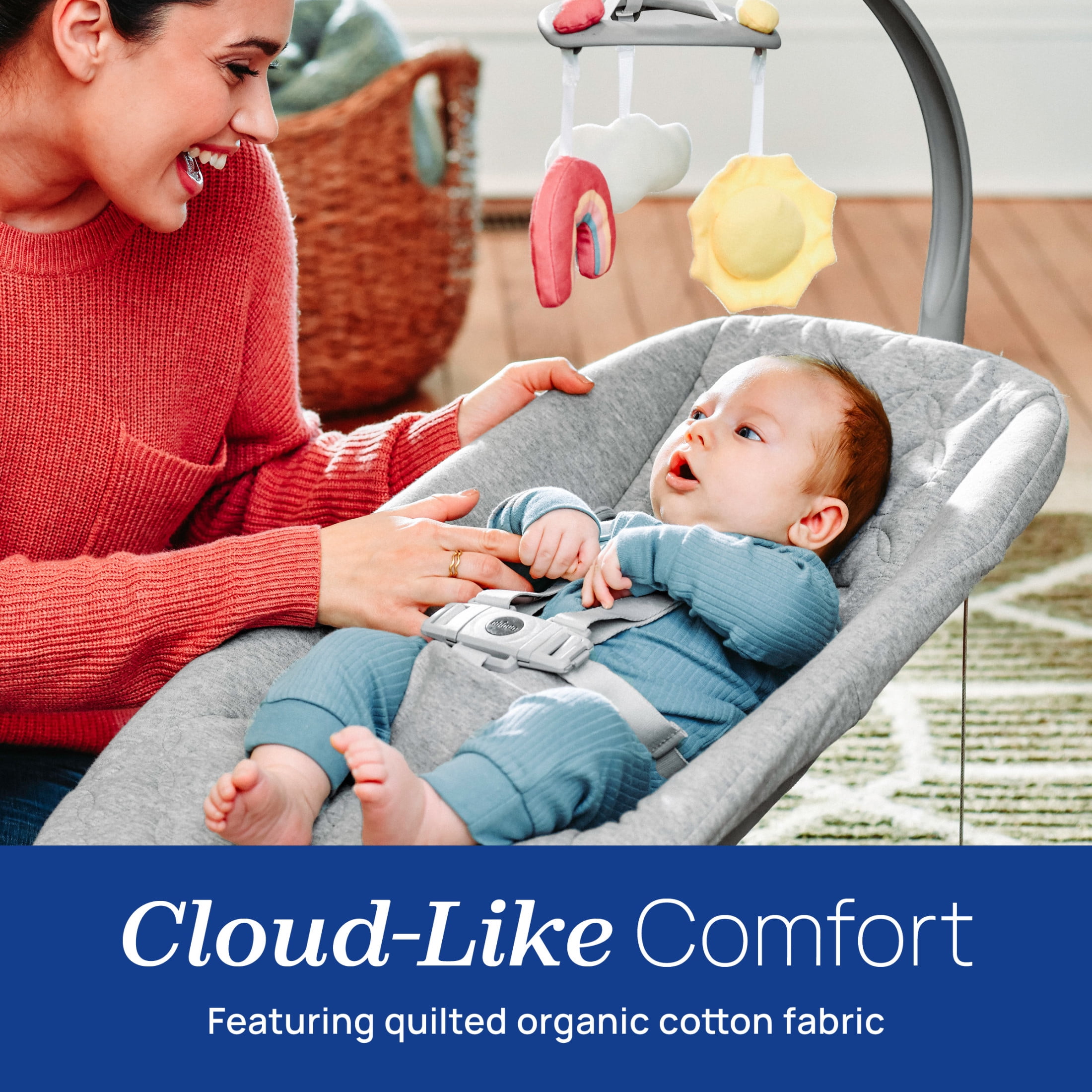 Chicco Float® Baby Seat - Cloud (Grey), New