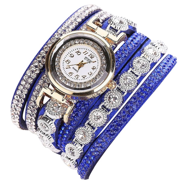 Heiheiup Women Fashion Casual Analog Quartz Women Watch Bracelet Watch